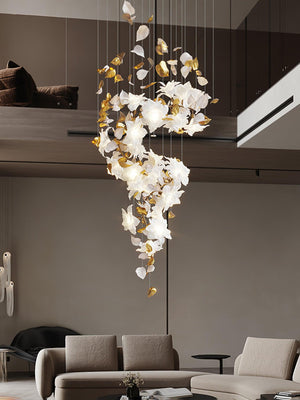 Flying Flowers Fluttering Chandelier