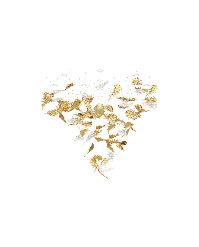 Flying Leaves Chandelier – detail 17