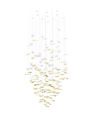 Flying Leaves Chandelier