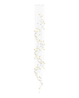 Flying Leaves Chandelier