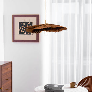 Folded Leaf Lotus Pendant Lamp