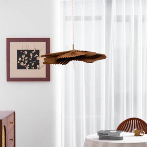 Folded Leaf Lotus Pendant Lamp
