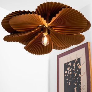 Folded Leaf Lotus Pendant Lamp