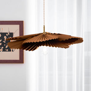 Folded Leaf Lotus Pendant Lamp