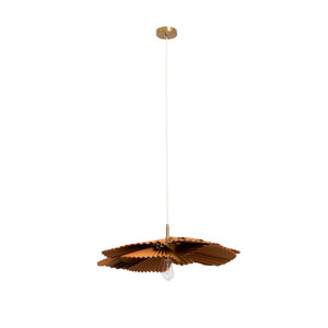 Folded Leaf Lotus Pendant Lamp