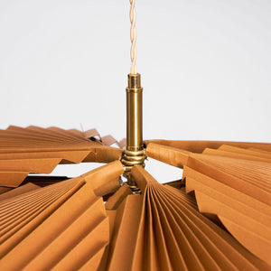 Folded Leaf Lotus Pendant Lamp