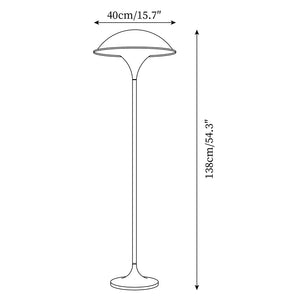 Fontana Floor Lamp 15.7″- 54.3″
