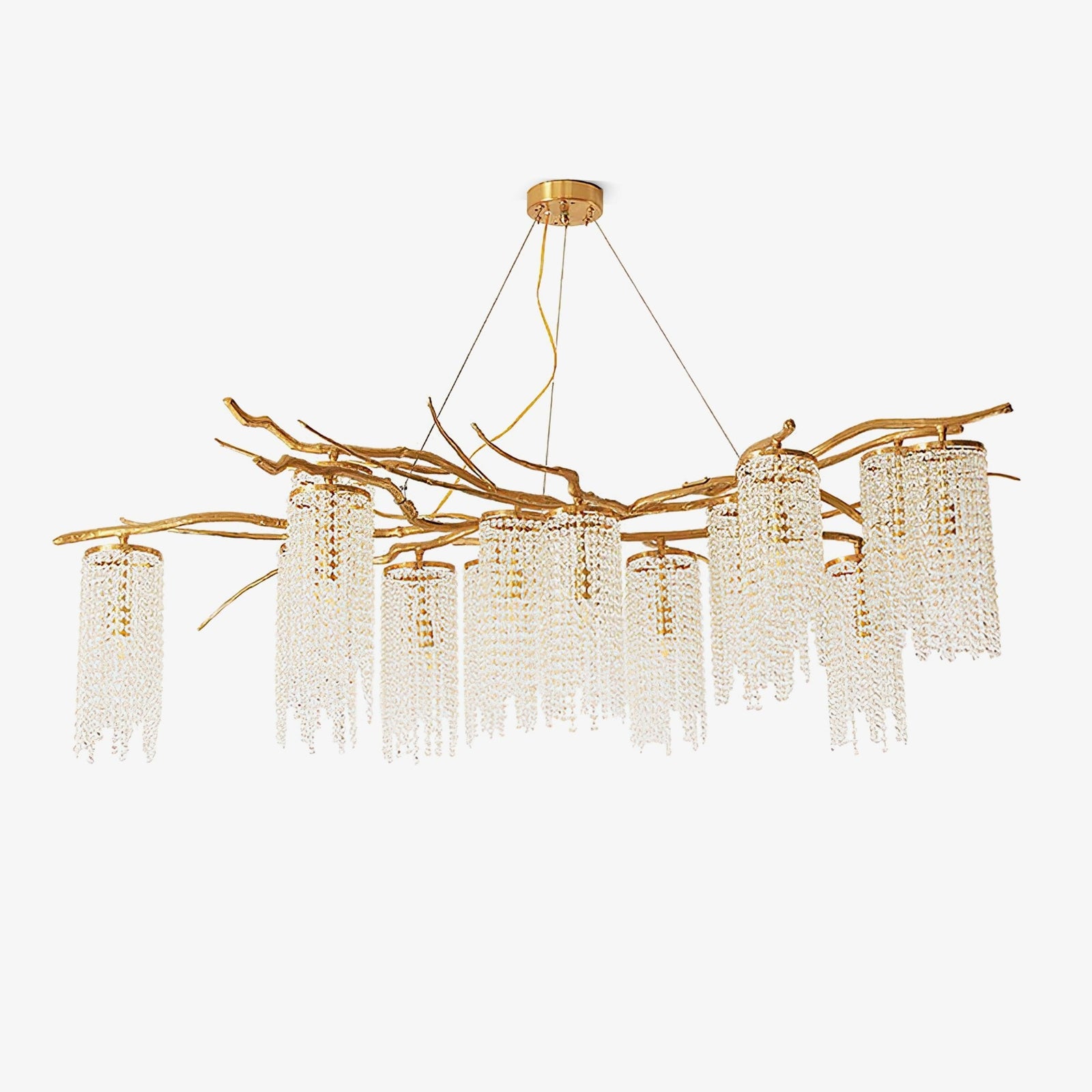 Modern Art Glass Crystal Chandelier