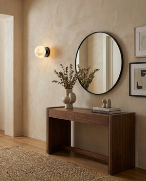 Forte Alabaster Wall Sconce