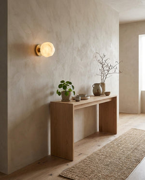 Forte Alabaster Wall Sconce