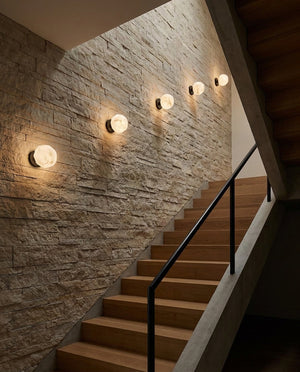 Forte Alabaster Wall Sconce