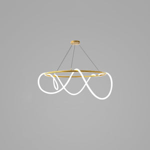 Flexible Linear Curve Chandelier
