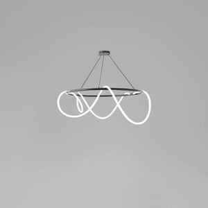 Flexible Linear Curve Chandelier