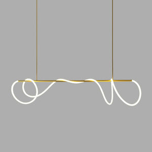 Flexible Linear Curve Chandelier
