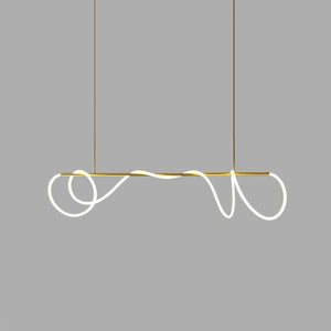 Flexible Linear Curve Chandelier