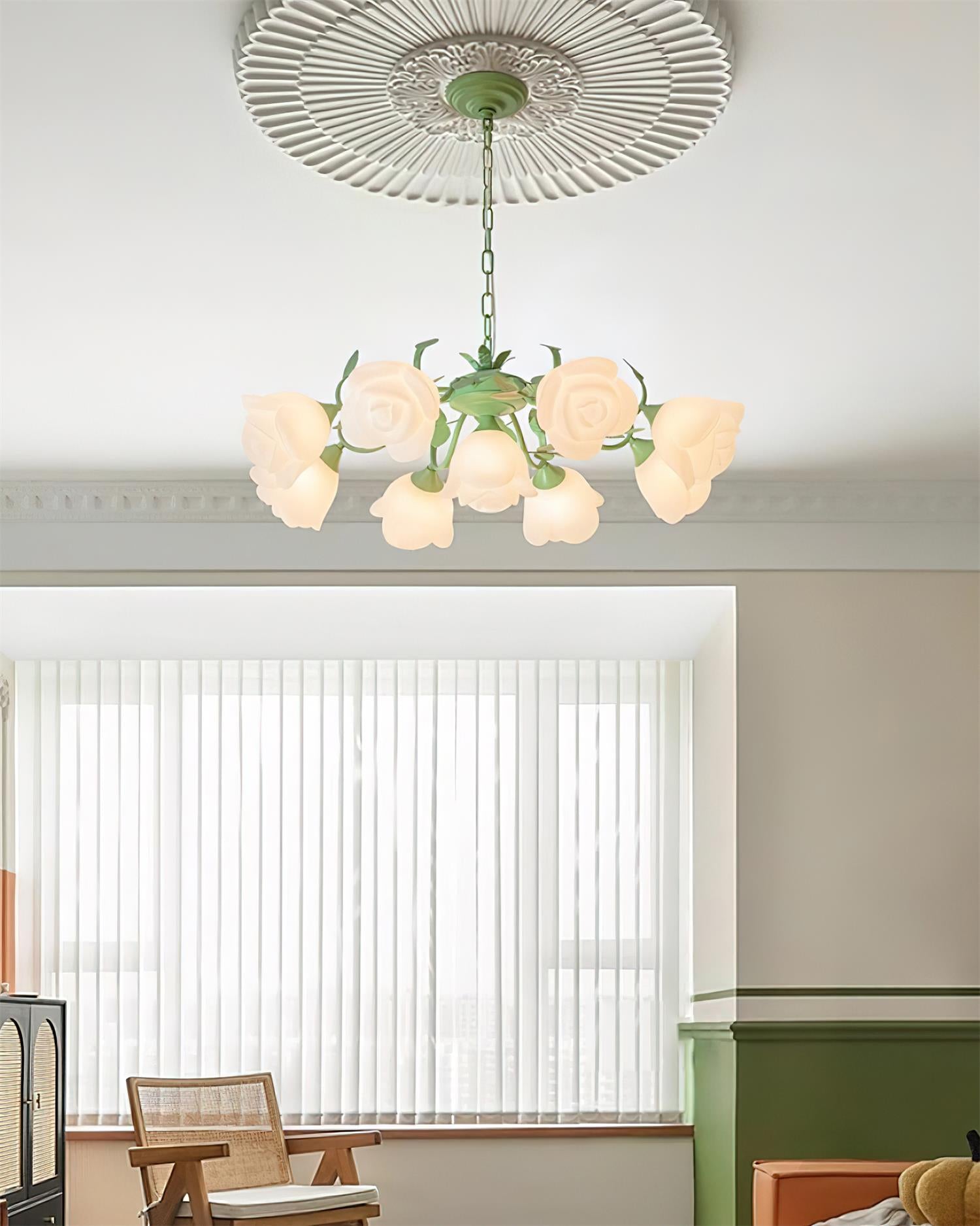 French Siena Chandelier