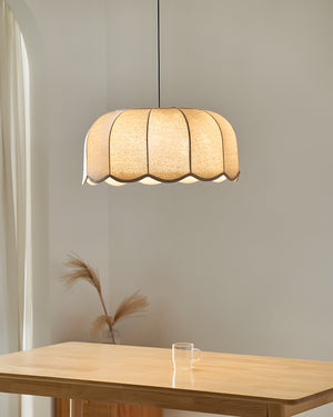 Scalloped Pendant Lamp