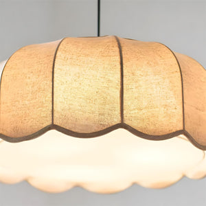 Scalloped Pendant Lamp