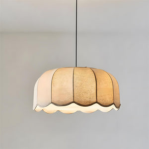 Scalloped Pendant Lamp