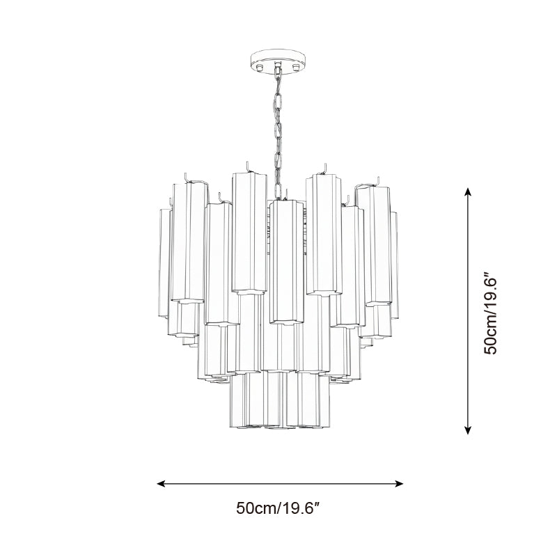 FrostTier Chandelier
