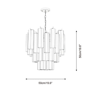 FrostTier Chandelier