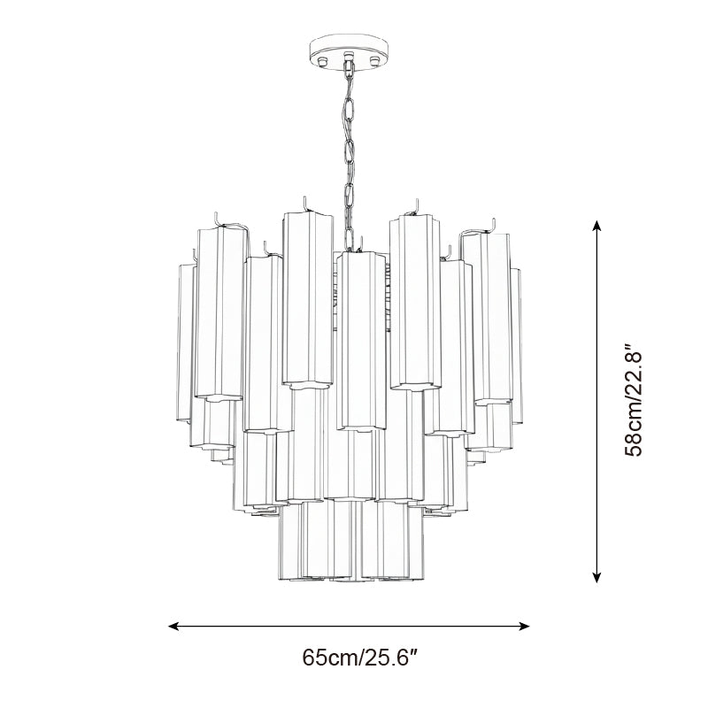 FrostTier Chandelier