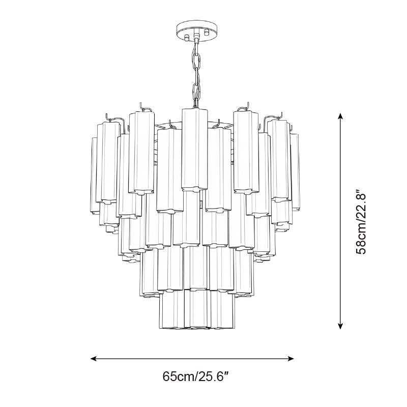 FrostTier Chandelier