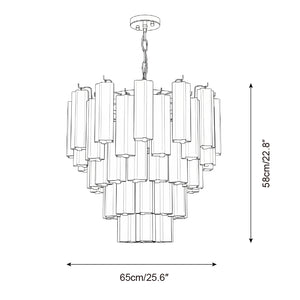FrostTier Chandelier