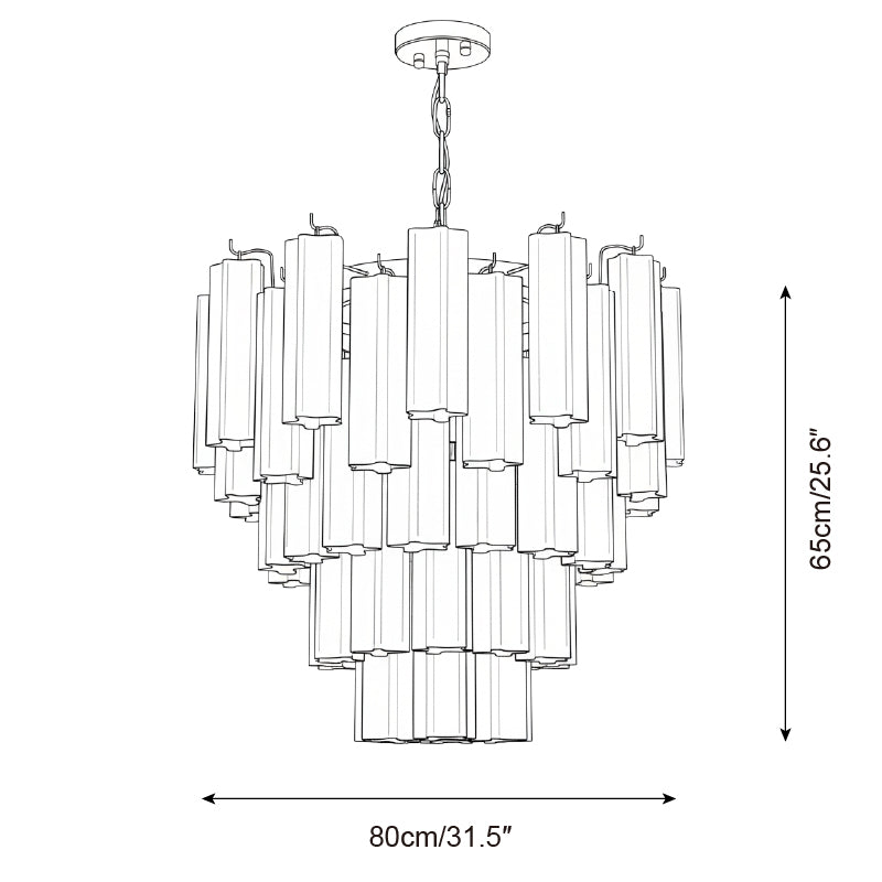 FrostTier Chandelier