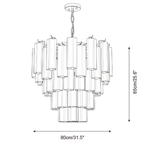 FrostTier Chandelier