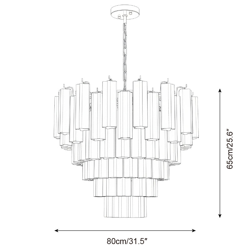 FrostTier Chandelier
