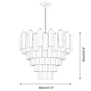 FrostTier Chandelier