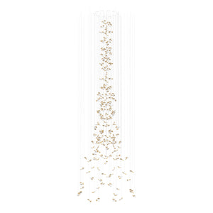 Frosted Petals Frozen Chandelier