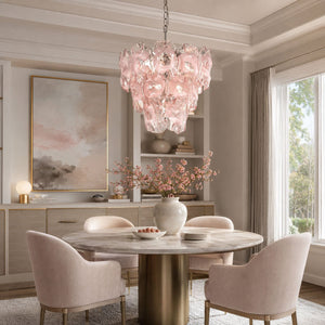 Frostelle Glass Chandelier