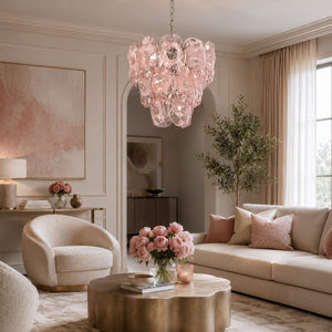Frostelle Glass Chandelier