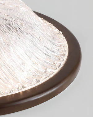 Frostwave Ripple Ceiling Lamp