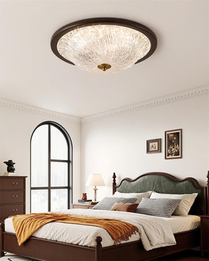 Frostwave Ripple Ceiling Lamp