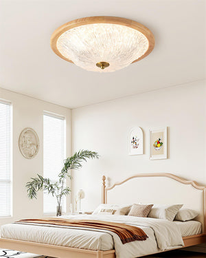 Frostwave Ripple Ceiling Lamp