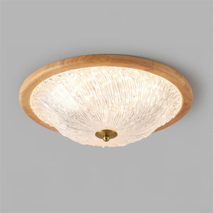 Frostwave Ripple Ceiling Lamp