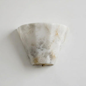 Fun Guy Alabaster Wall Sconce