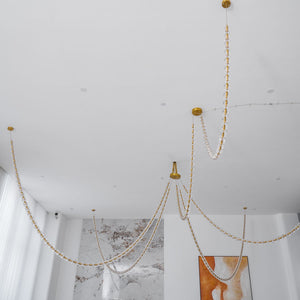 Gabriel Gold Chandelier