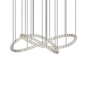 Gabriel Infinity Loop LED Chandelier