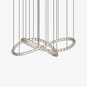 Gabriel Infinity Loop LED Chandelier
