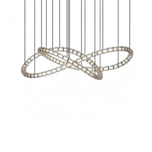 Gabriel Infinity Loop LED Chandelier