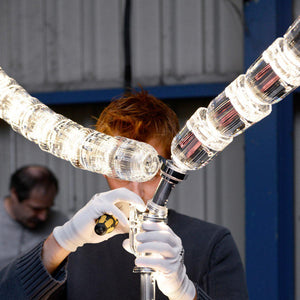 The Gabriel Spiral LED Chandelier | Custom Size & Made-to-Order Lighting for Luxury Residences & Commercial Spaces