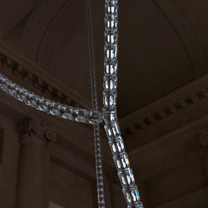 The Gabriel Knot LED Chandelier | Custom Size & Made-to-Order Lighting for Luxury Homes & Commercial Spaces
