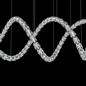 Gabriel Wave LED Chandelier
