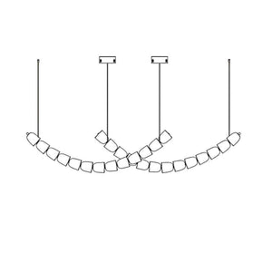 Gabriel Chrome Chandelier