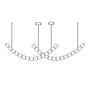 Gabriel Chrome Chandelier