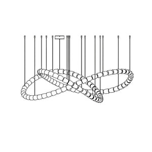 Gabriel Chrome Chandelier
